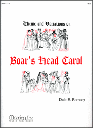Book cover for Boar's Head Carol