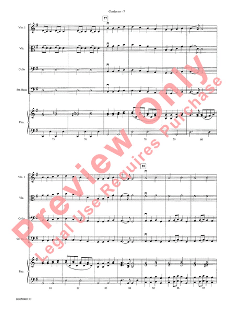 Classic Bits & Pieces String Orchestra scores gallery preview page 10