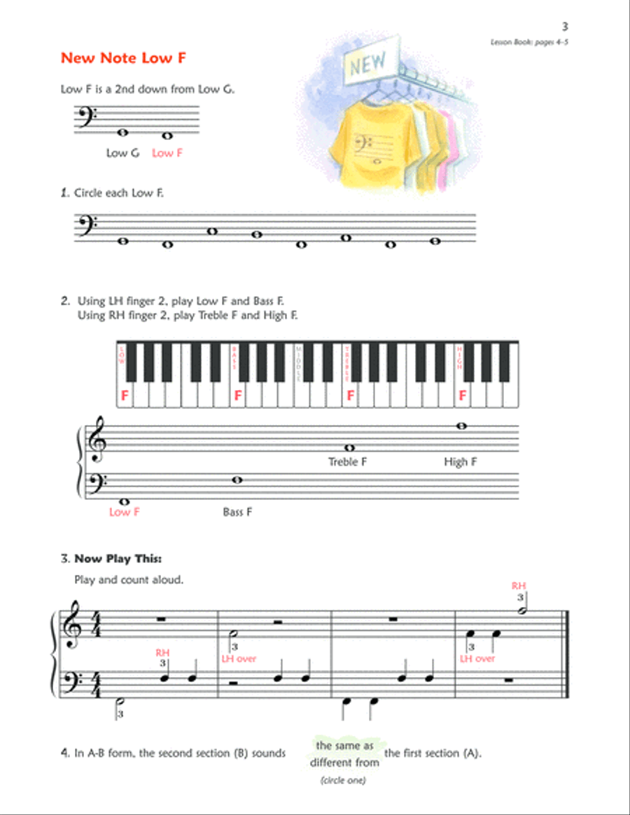 Premier Piano Course Theory, Book 2B Piano Method scores gallery preview page 2