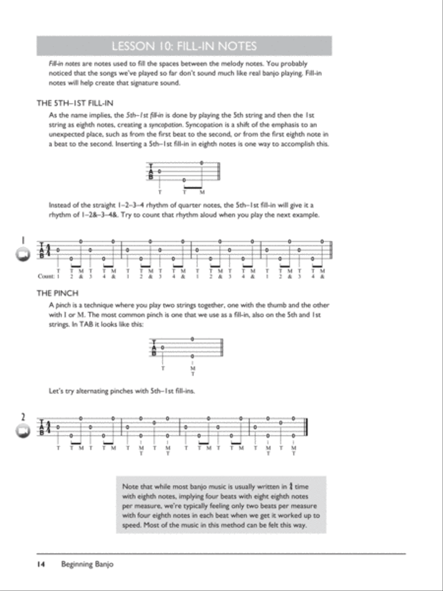Complete 5-String Banjo Method 5-String Banjo scores gallery preview page 5