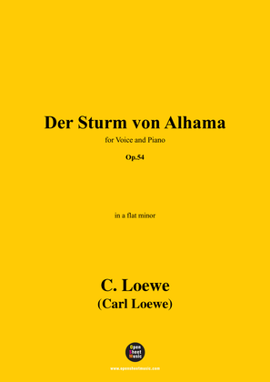 C. Loewe-Der Sturm von Alhama,in a flat minor,Op.54