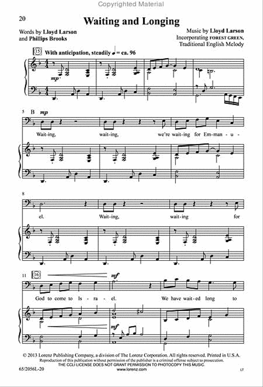 Bethlehem's Child Bethlehem's Child 3-Part scores gallery preview page 8