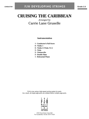Book cover for Cruising the Caribbean: Score
