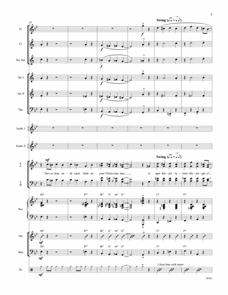 Sparklejollytwinklejingley (from the Broadway musical Elf): Score