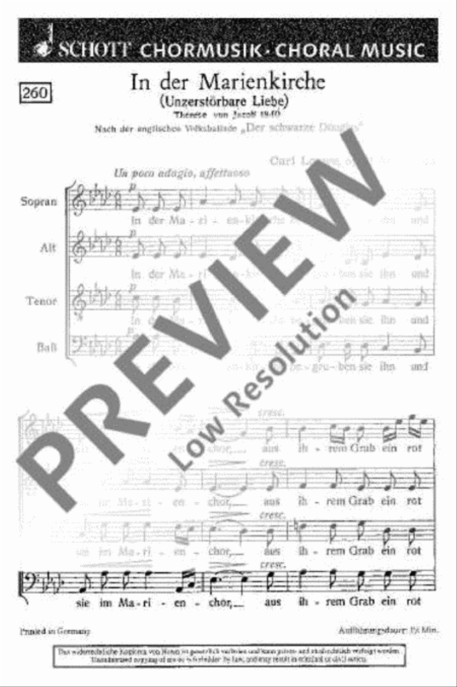In der Marienkirche In der Marienkirche 4-Part scores gallery preview page 2