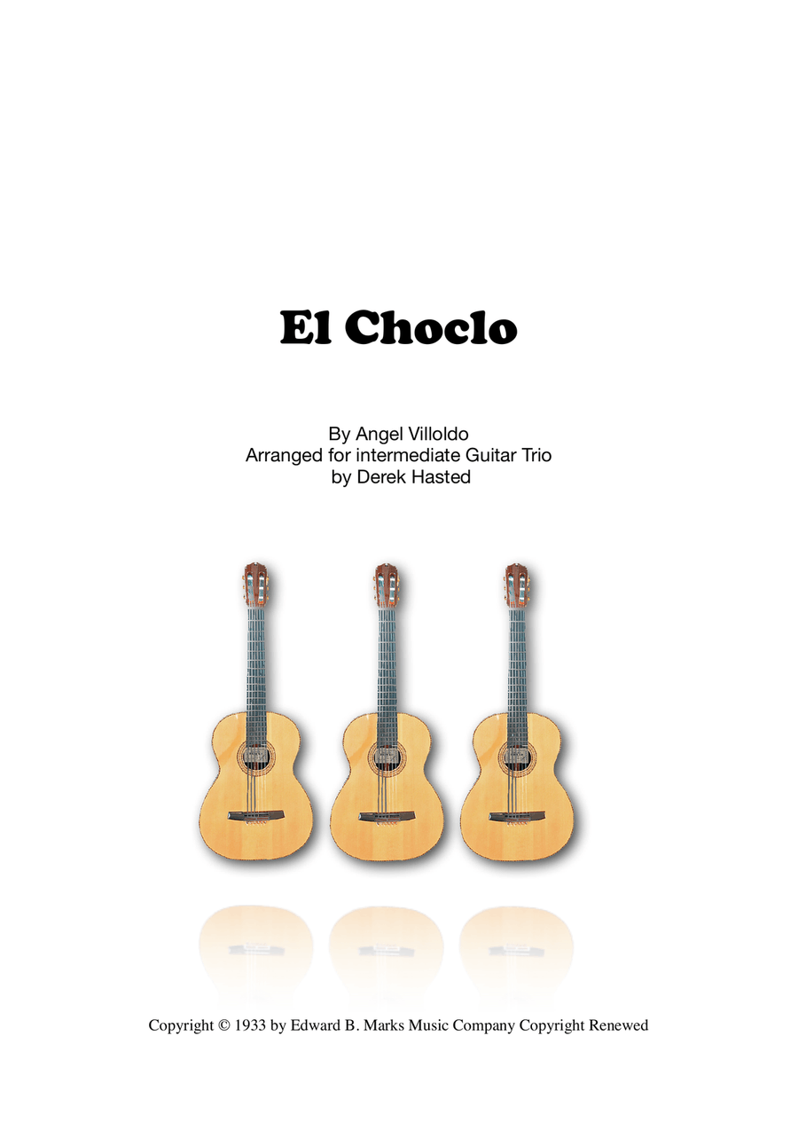 El Choclo Guitar Ensemble scores gallery preview page 1