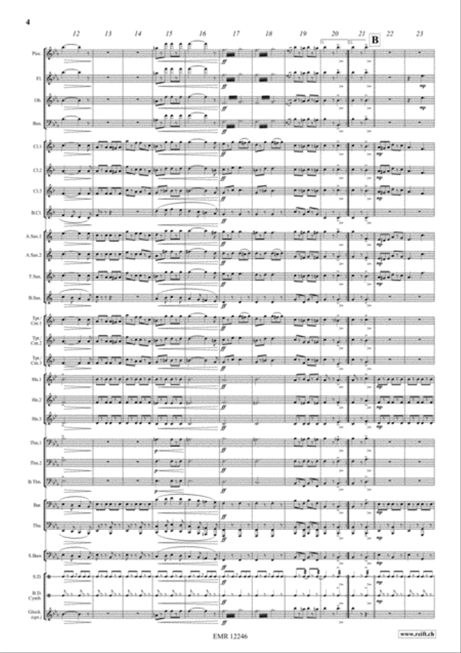 The Liberty Bell Concert Band scores gallery preview page 5