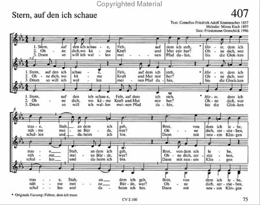 Chorsatze zum Evangelischen Gesangbuch, Heft 2 - Kommt mit Gaben und Lobgesang Choir scores gallery preview page 3