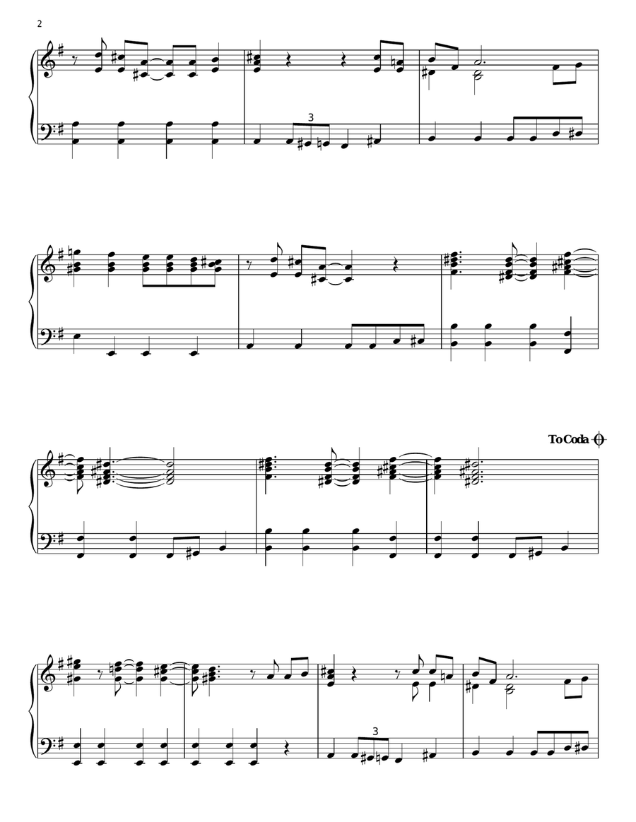 Good Day Sunshine Good Day Sunshine Piano Solo scores gallery preview page 2