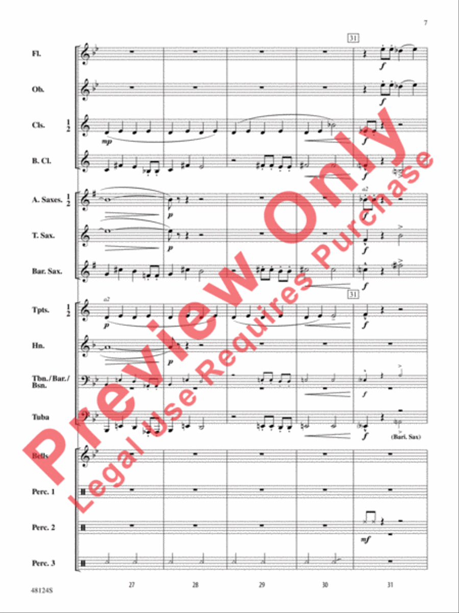 Tin Man Does the Iron City Concert Band scores gallery preview page 8