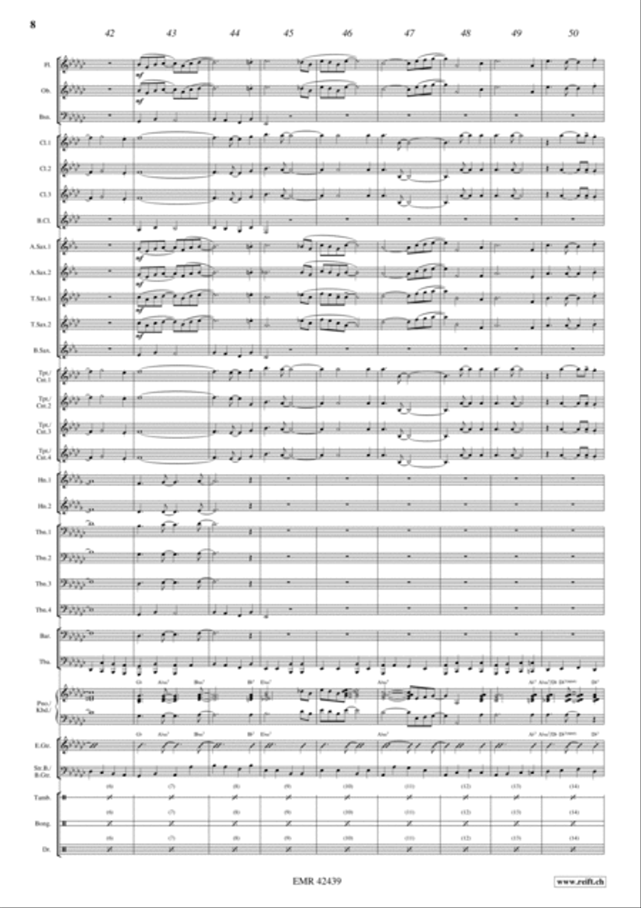 Mack The Knife Concert Band scores gallery preview page 8