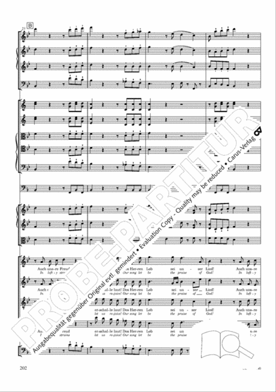The Creation (Die Schopfung) 4-Part scores gallery preview page 222