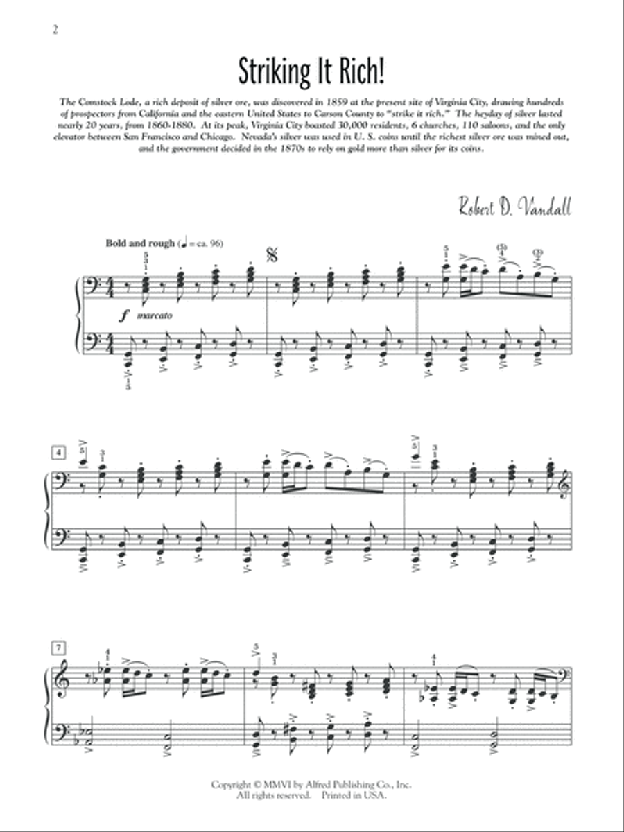 Nevada Riches Piano Method scores gallery preview page 2