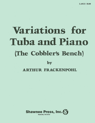 Book cover for Variations for Tuba (“The Cobbler's Bench”)