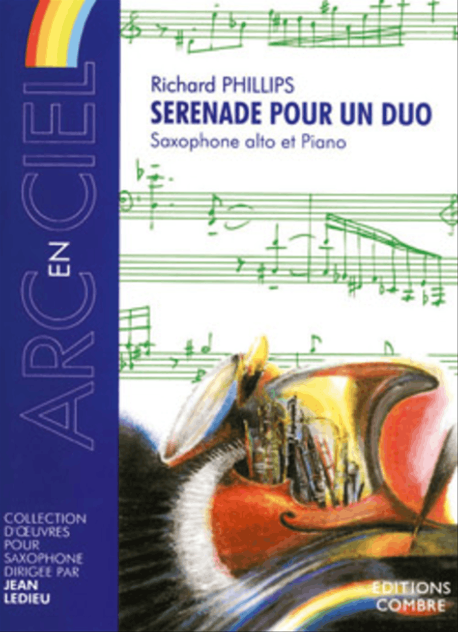 Serenade pour un duo Alto Saxophone scores gallery preview page 1