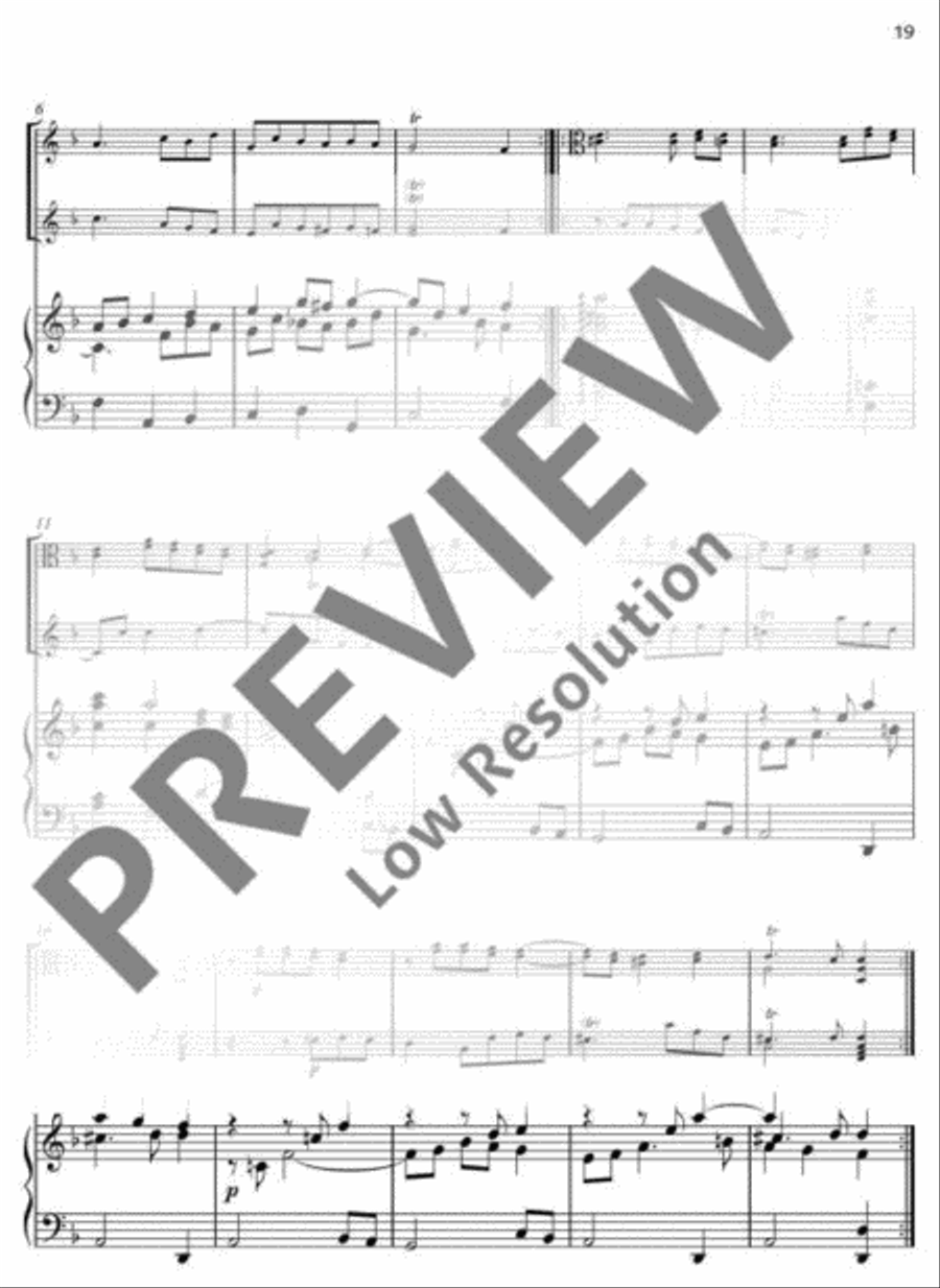 Partita VII Partita VII Viola scores gallery preview page 20