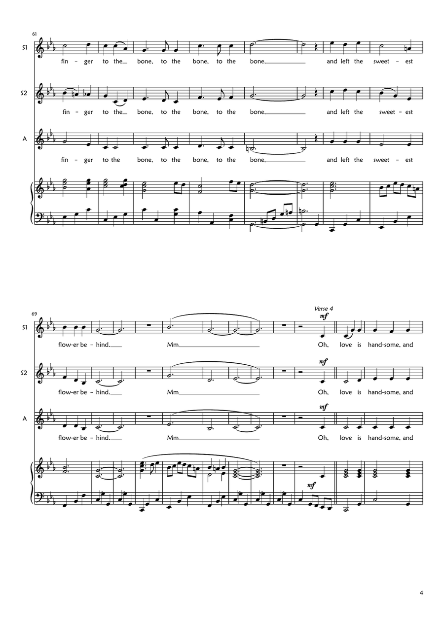 The Water is Wide SSA scores gallery preview page 4