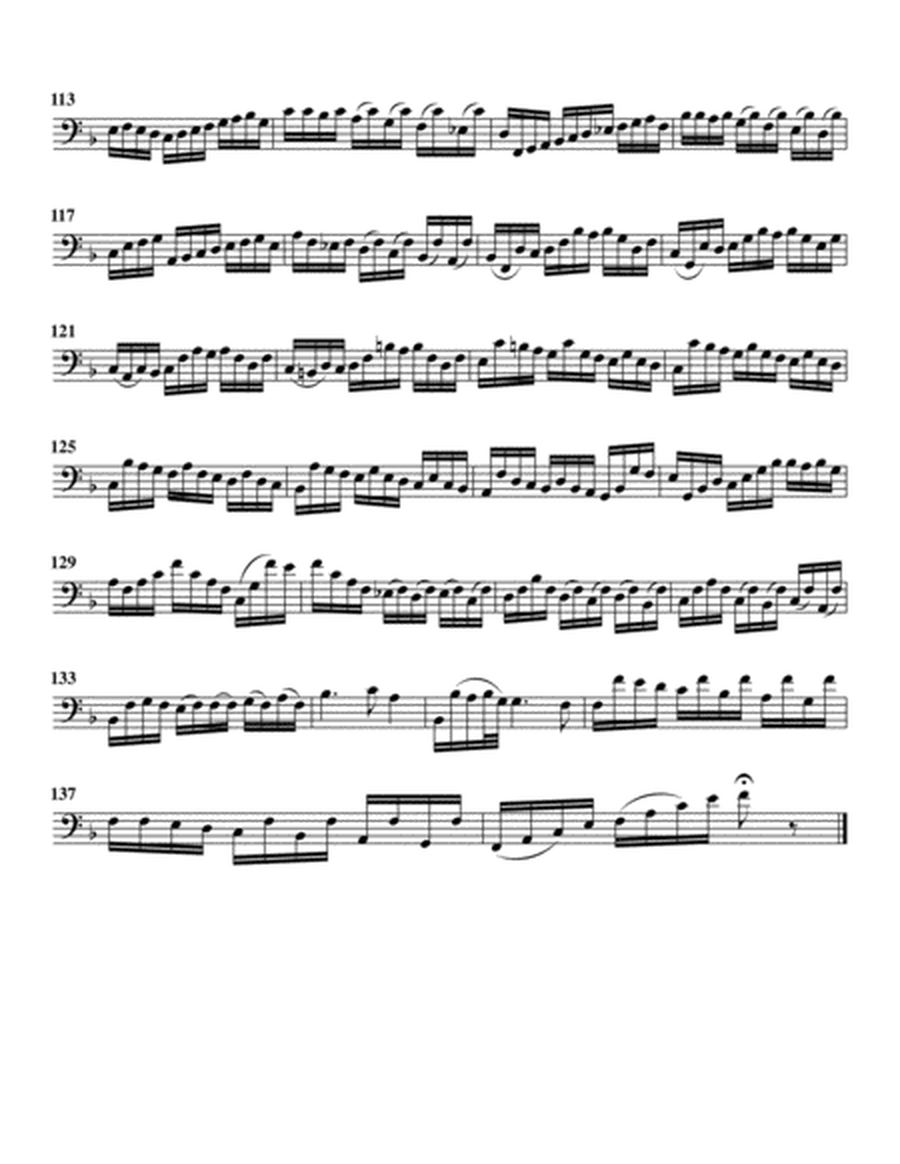 Partita BWV 1006 (arrangement for bass recorder or contrabass recorder in F)