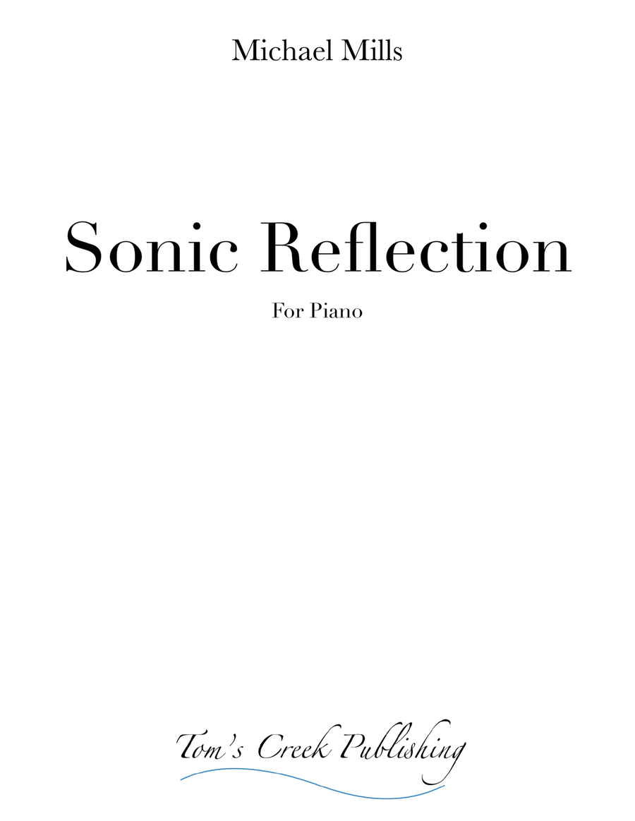 Sonic Reflection Piano Solo scores gallery preview page 3
