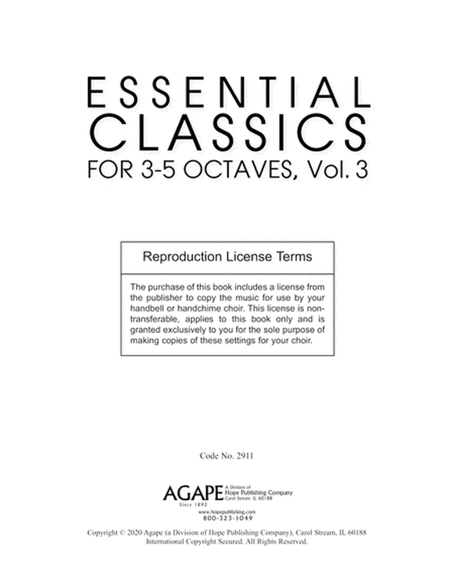 Essential Classics for 3-5 Octaves, Vol. 3 (Reproducible)-Digital Download image number null