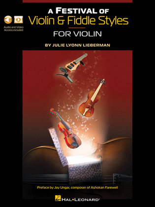 Book cover for A Festival of Violin & Fiddle Styles for Violin