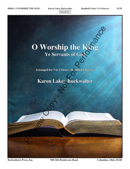 O Worship the King (Ye Servants of God) image number null