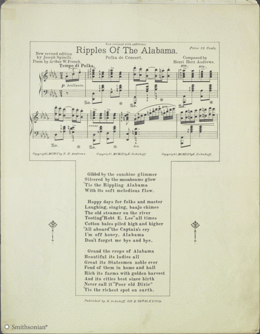 Ripples of the Alabama: Polka De Concert Piano Solo scores gallery preview page 3