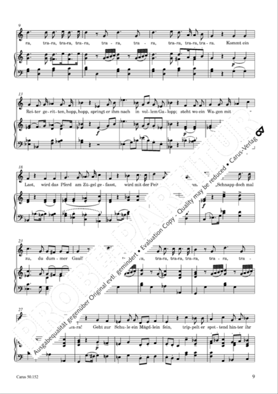 Liederbuch fur Kinder op. 152 Choir scores gallery preview page 10