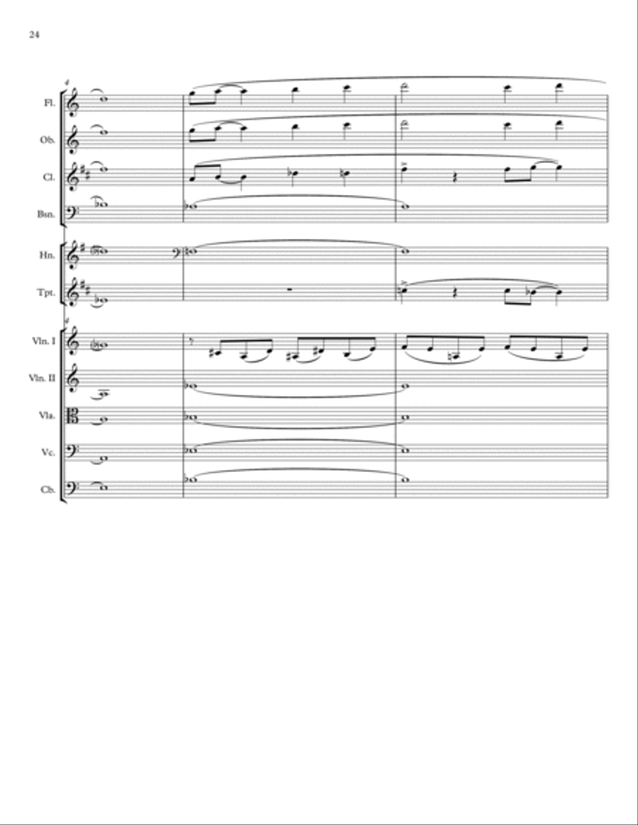 Algonquian Dreamcatcher, mvmt 3 'Discord' Full Orchestra scores gallery preview page 2