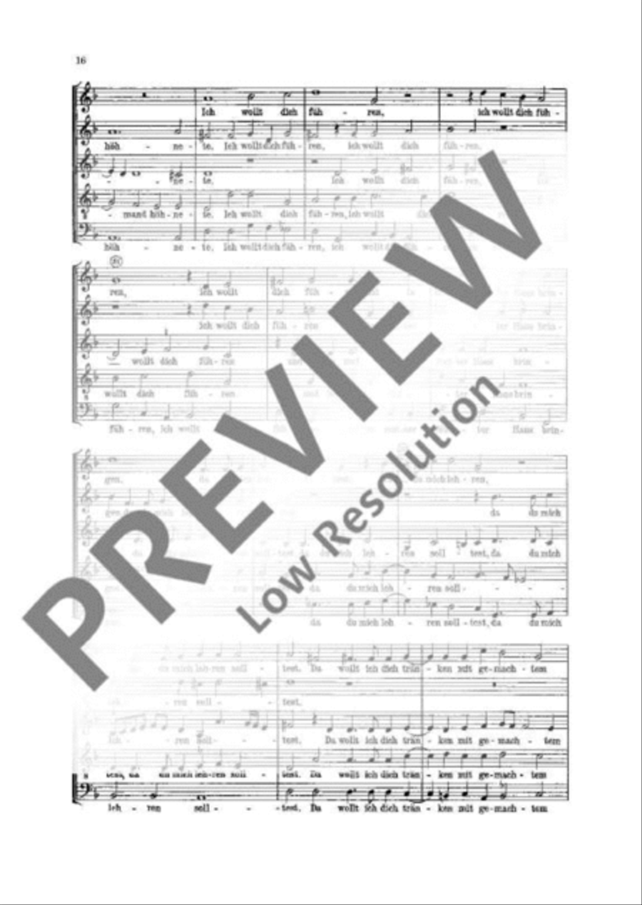 Five Song of Salomon motets Mixed Choir scores gallery preview page 17