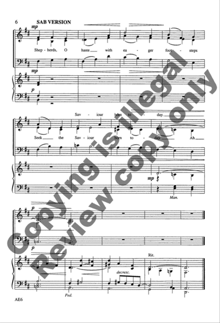 What Is This Lovely Fragrance? 4-Part scores gallery preview page 7