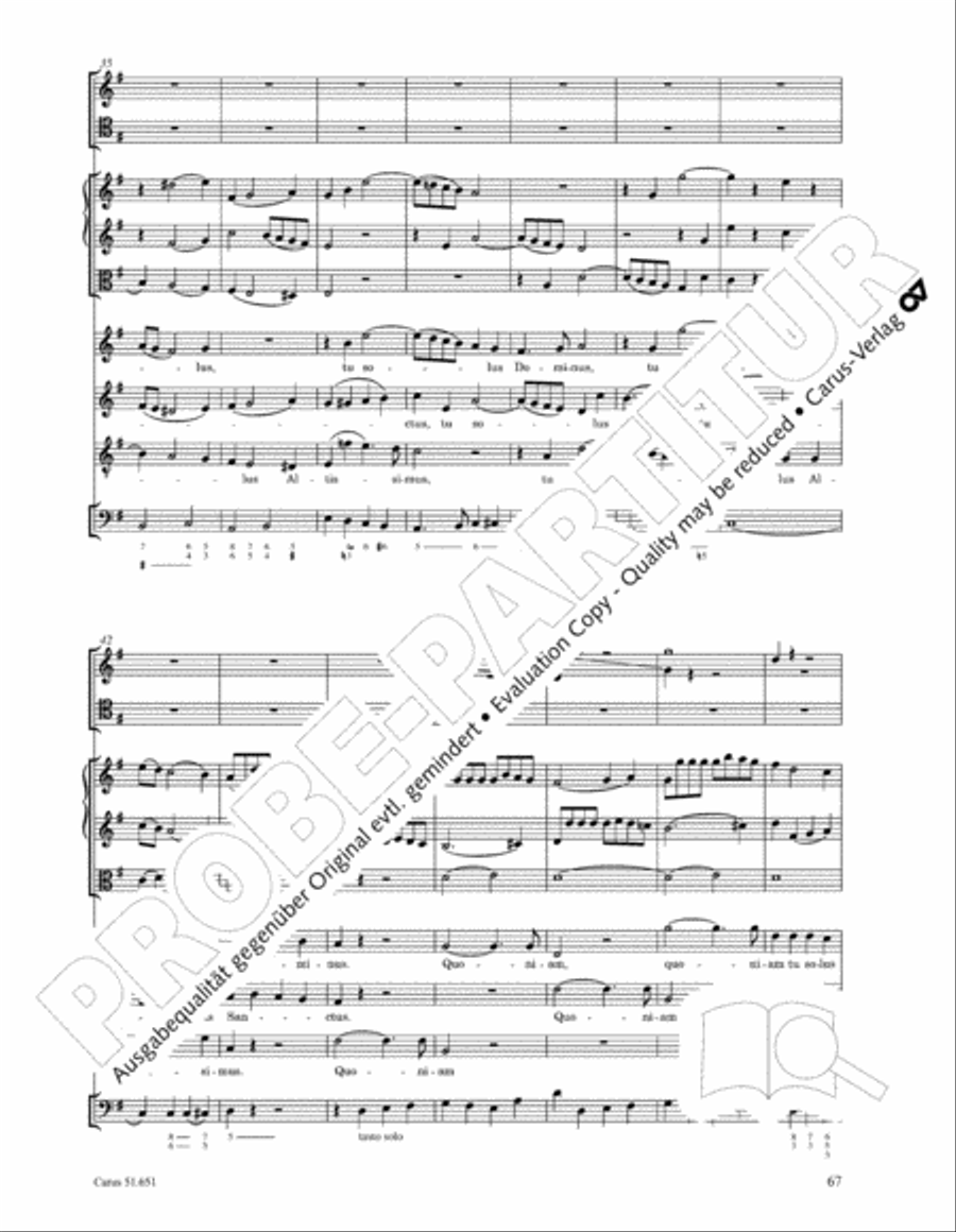 C Minor Mass, K. 427 (Missa in c KV 427) 4-Part scores gallery preview page 83