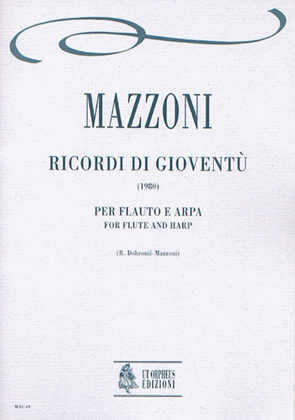 Ricordi di gioventù for Flute and Harp (1980)