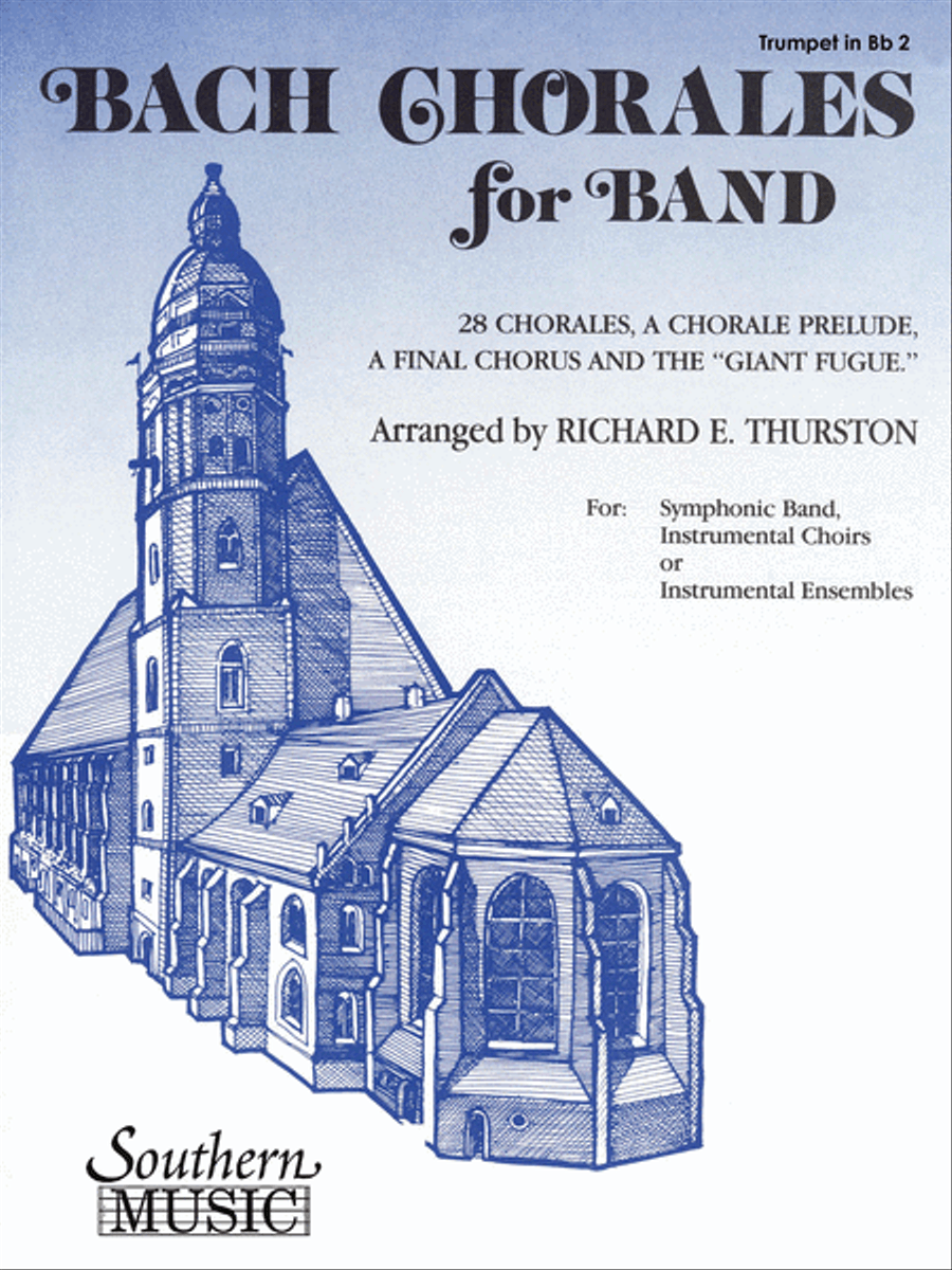 Bach Chorales for Band Concert Band scores gallery preview page 1