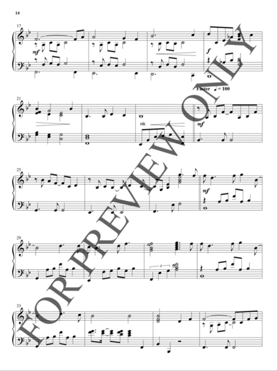 Spirit Lead Me - Piano Folio Piano Solo scores gallery preview page 15