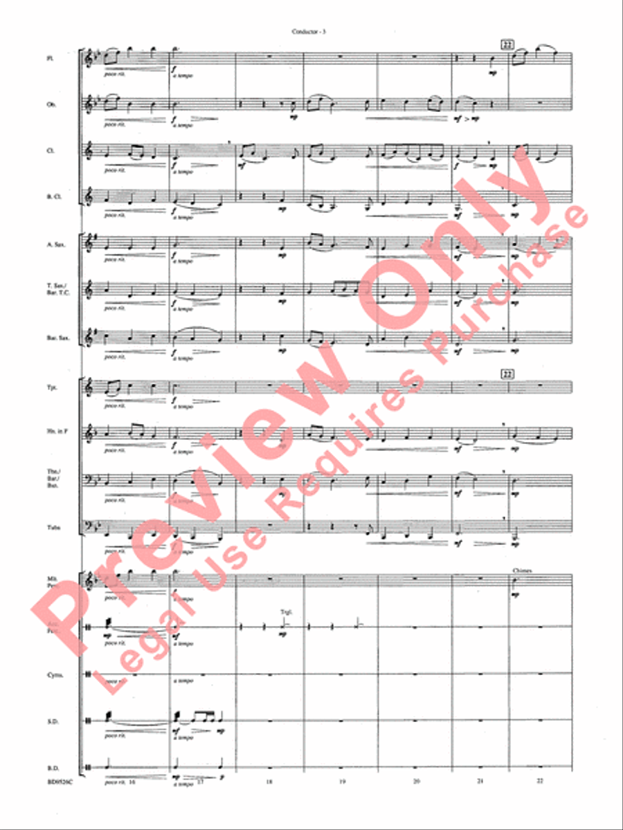 Brother James' Air Concert Band scores gallery preview page 5