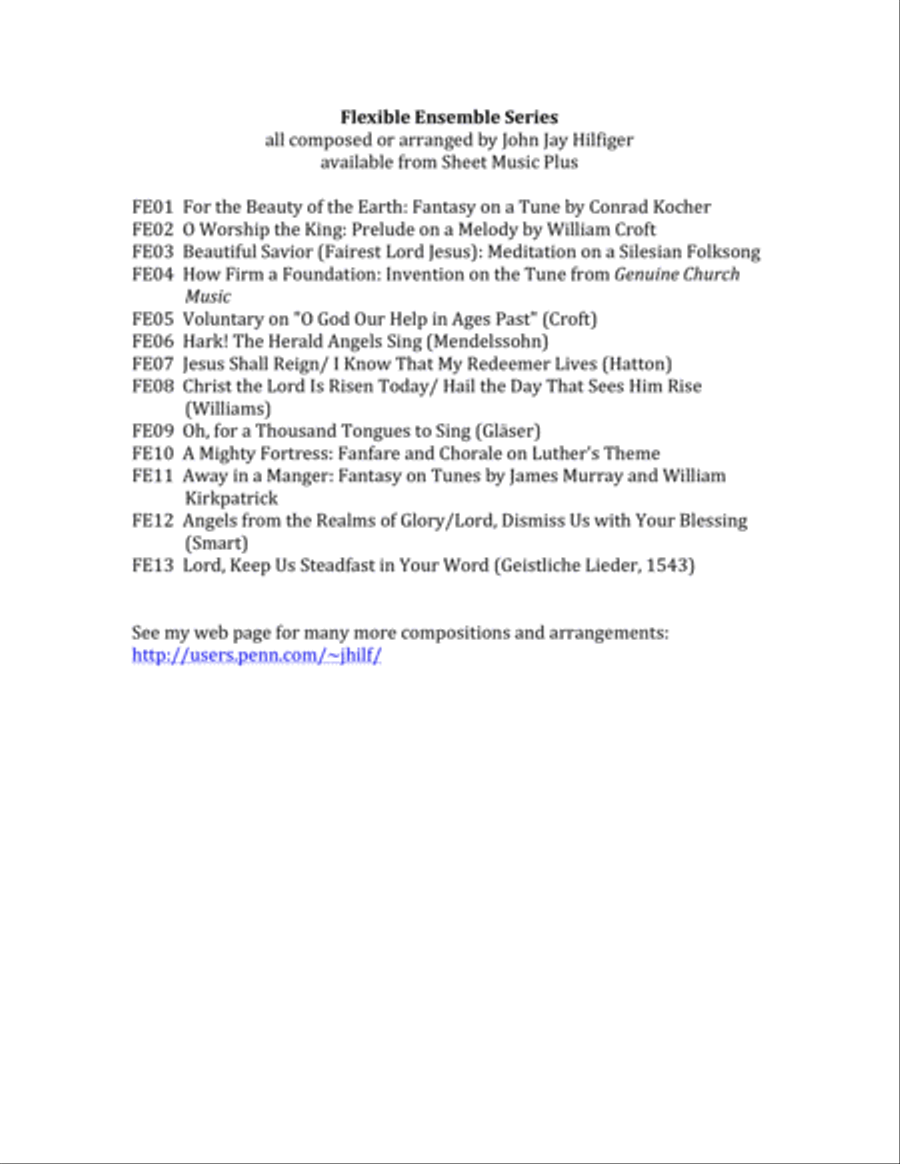 Jesus Shall Reign/ I Know That My Redeemer Lives Full Orchestra scores gallery preview page 4