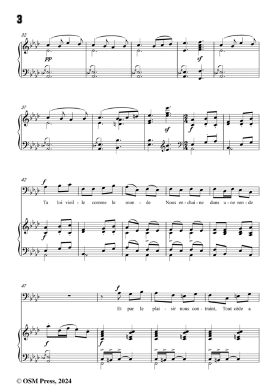 B. Godard-La ménétrier,in A flat Major,Op.10 No.6 Voice scores gallery preview page 4