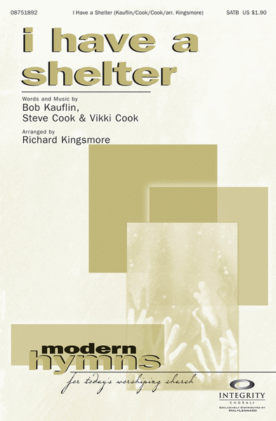 I Have a Shelter - Accompaniment CD image number null