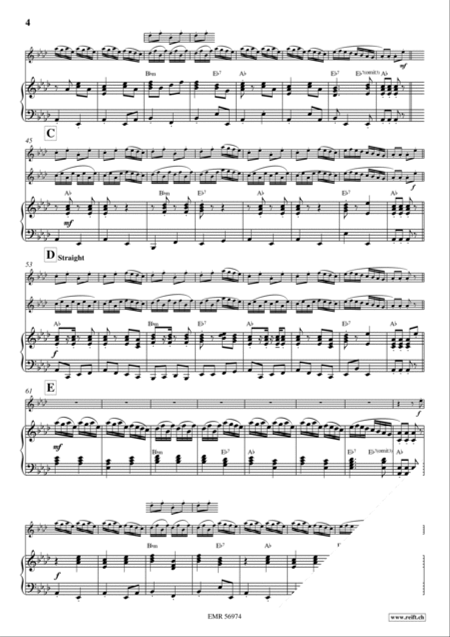 Western Medley Flute Solo scores gallery preview page 5