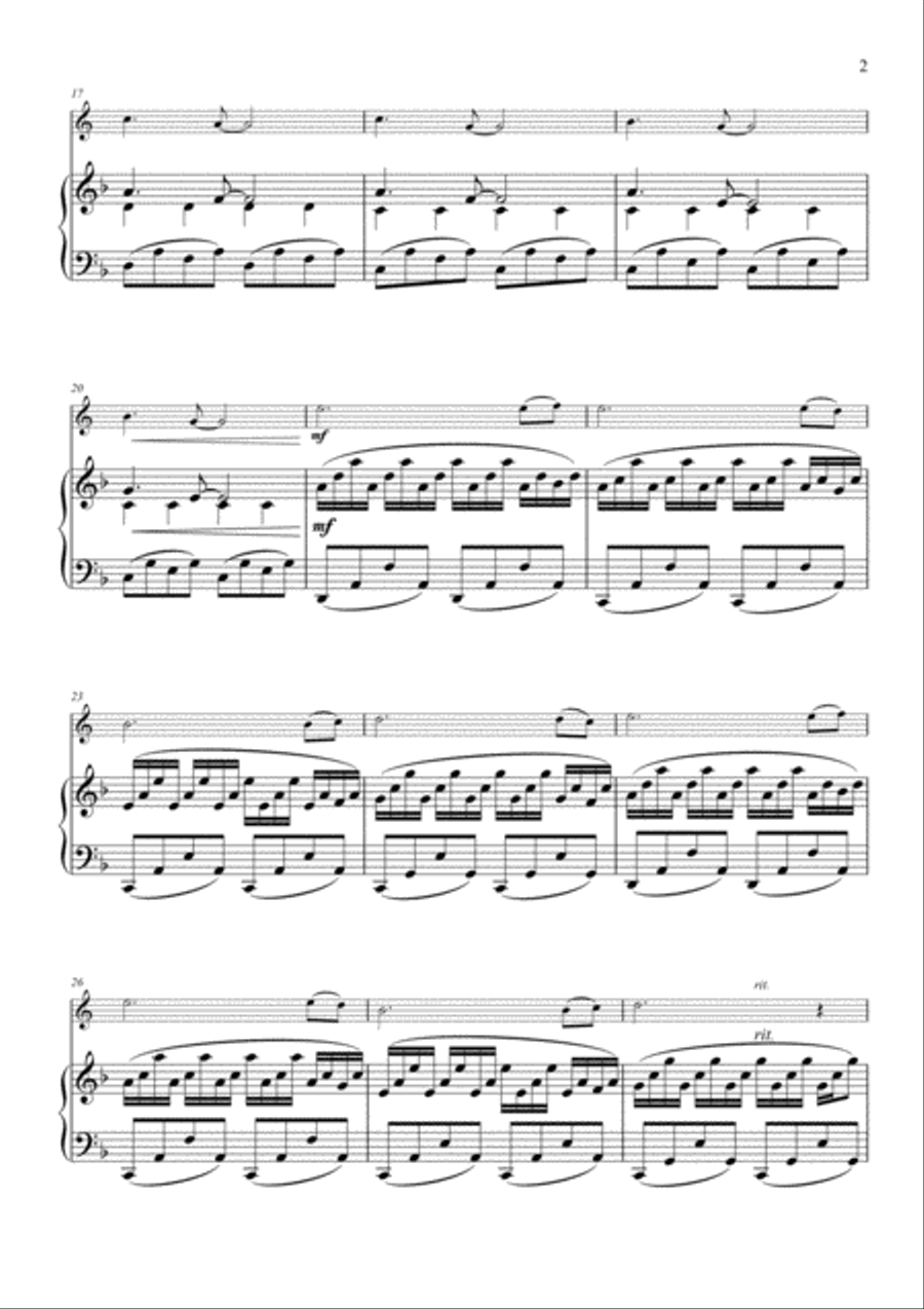 Comptine D'un Autre Été: L'après-midi Horn scores gallery preview page 3