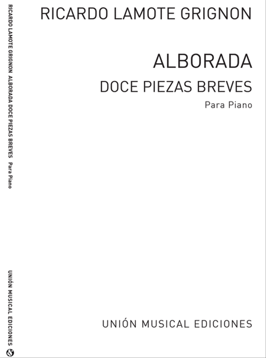 Alborada Doce Piezas Piano Piano Solo scores gallery preview page 1