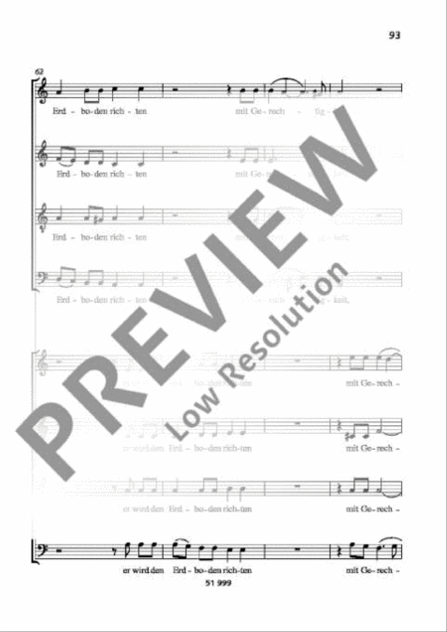 Singet dem Herrn ein neues Lied 4-Part scores gallery preview page 15