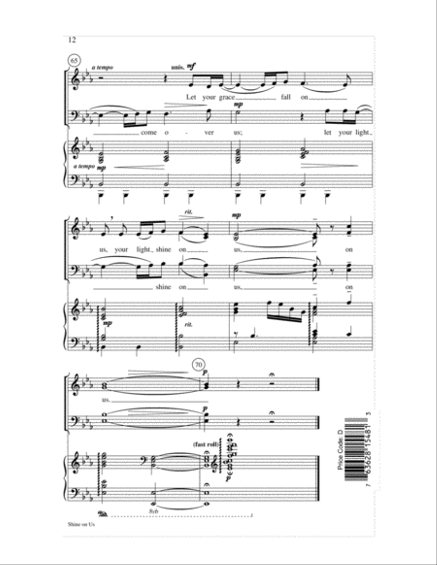 Shine on Us 4-Part scores gallery preview page 12