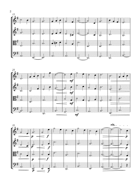 O Mio Babbino Caro (String Quartet) image number null