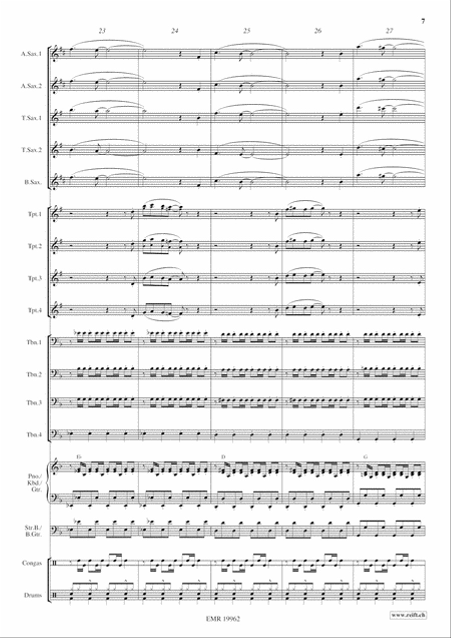 Discoland Big Band scores gallery preview page 8