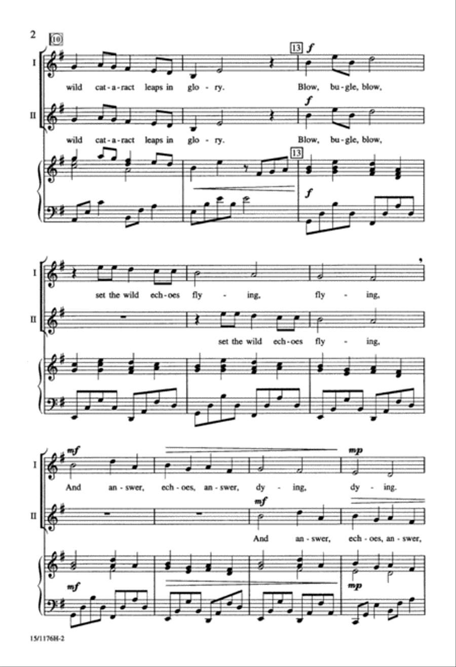 Blow, Bugle, Blow Blow, Bugle, Blow 2-Part scores gallery preview page 2