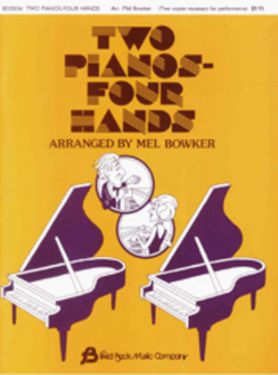 Book cover for Two Pianos - Four Hands