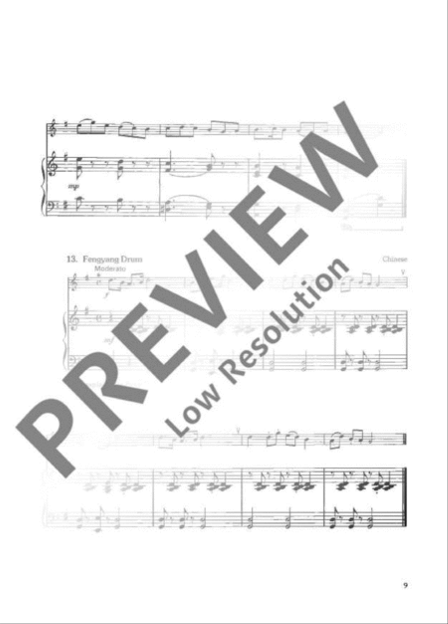 Enjoy the Recorder Soprano Recorder scores gallery preview page 10