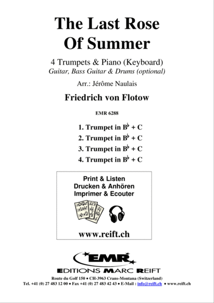 The Last Rose Of Summer The Last Rose Of Summer Trumpet scores gallery preview page 2